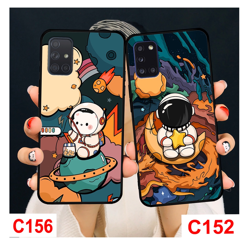 Ốp lưng Samsung A02s - A03s - A31 - A51 - A71 - M51 in hình phi hành gia, vũ trụ ngân hà.ốp samsung rẻ bền đẹp