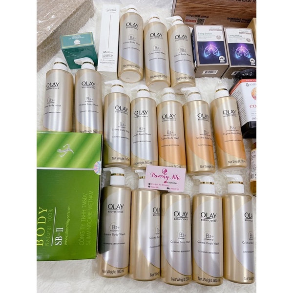 sữa tắm olay b3 thái