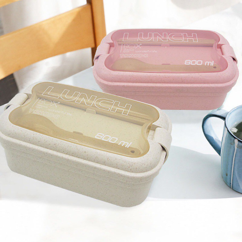 Hộp cơm giữ nhiệt 1 ngăn lớn lunch box [HỘP CƠM LUNCH]