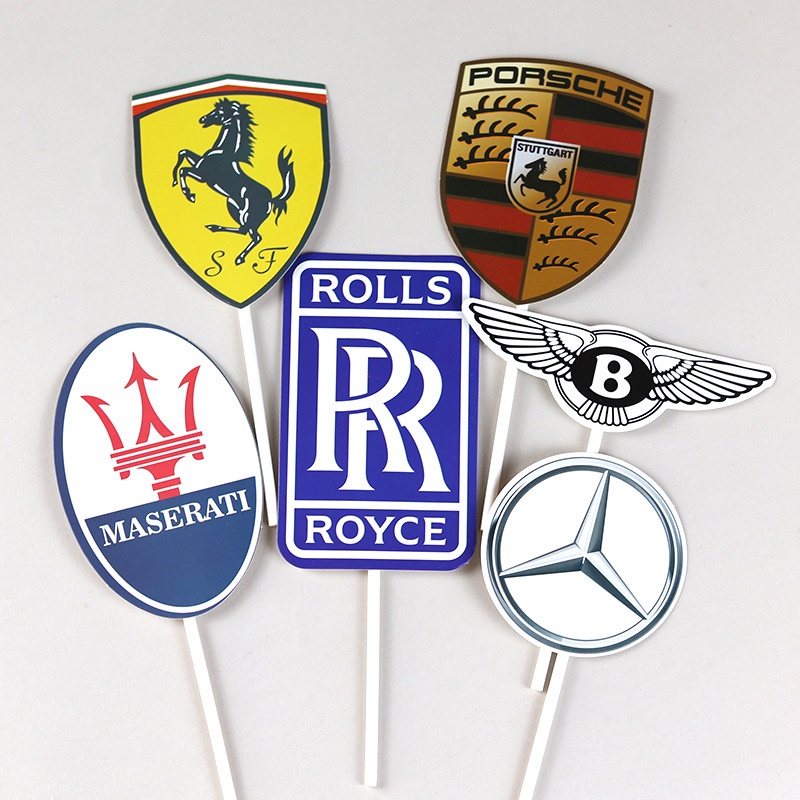 [SIÊU RẺ❤️] – SCG Logo oto - Trang trí bánh sinh nhật bánh kem