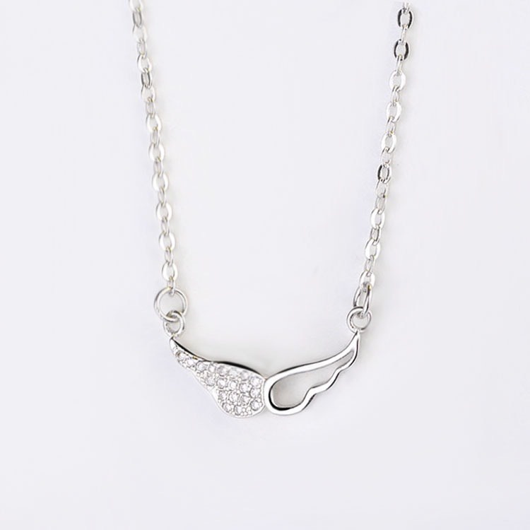 Dây chuyền bạc925 Huệ Ngân - Đôi cánh thiên thần PP1866