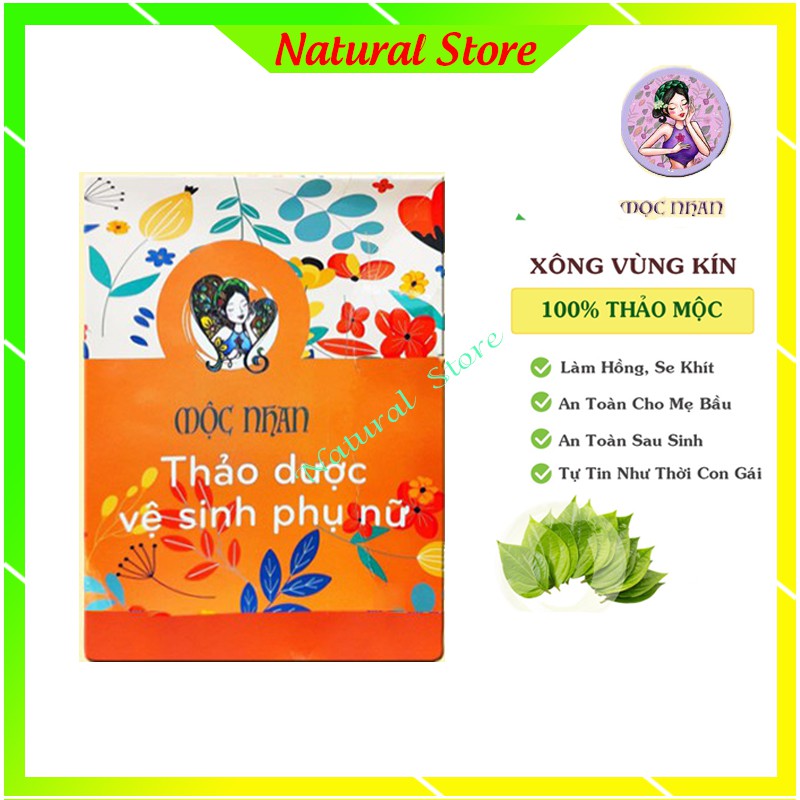 [KHÔNG THỂ THIẾU] Thảo Dược Xông Rửa Vệ Sinh Vùng Kín Handmade Mộc Nhan