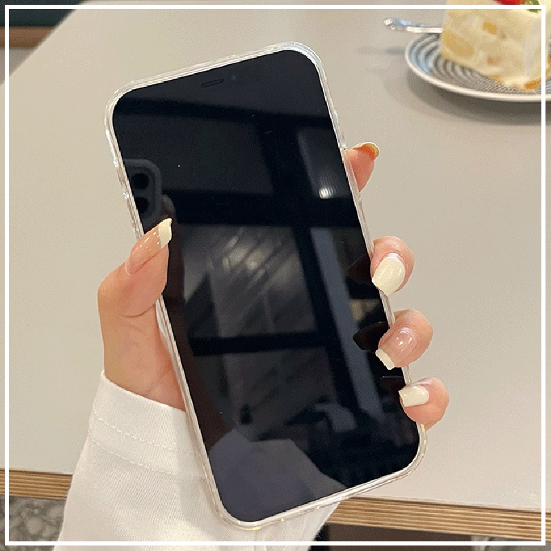 Ốp Điện Thoại Dẻo Trong Suốt Họa Tiết Khẩu Trang Độc Đáo Cho iphone12pro max Apple 13 xr xs 8 11