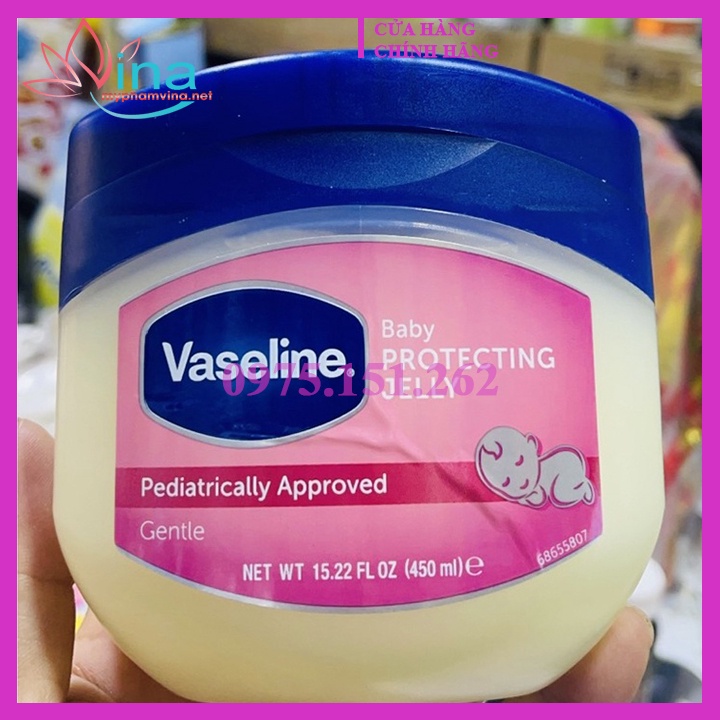 SÁP DƯỠNG ẨM VASELINE HỦ LỚN 368g