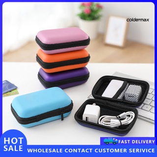 Túi nylon nhỏ đựng dây cáp USB/ tai nghe di động hình vuông/ hình chữ nhật tiện lợi