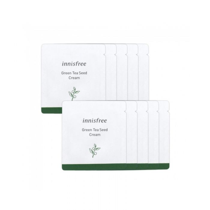 Sample 1ml Kem Dưỡng Cấp Nước, Phục Hồi Da Mụn Hạt Trà Xanh Innisfree Green Tea Seed Cream | BigBuy360 - bigbuy360.vn