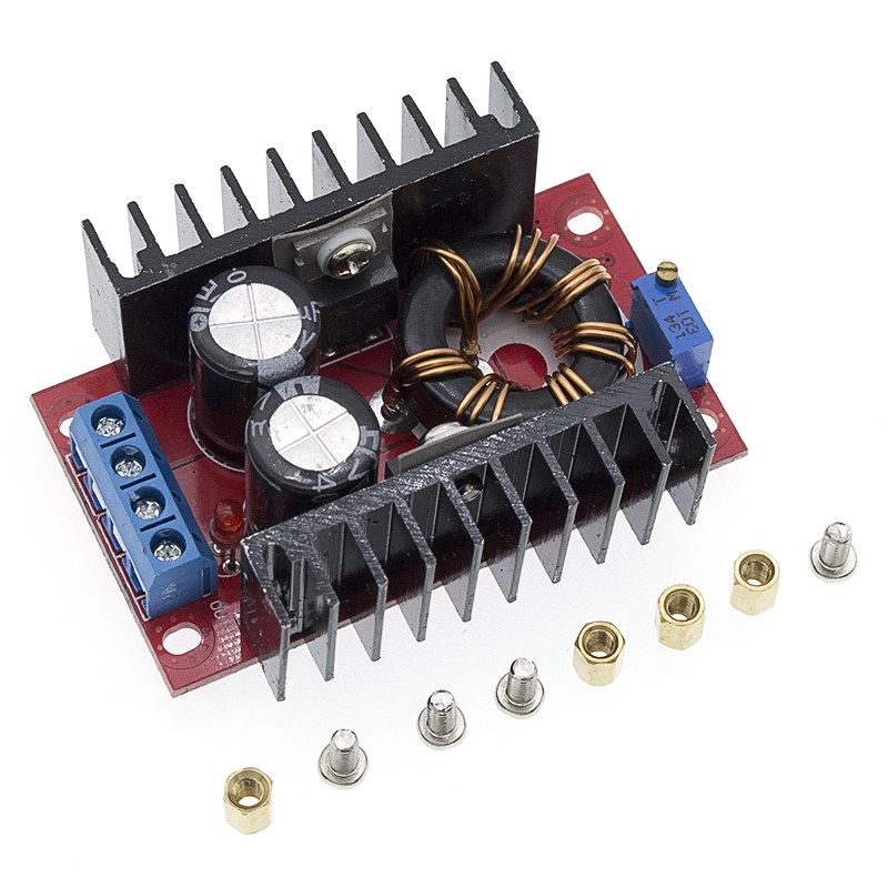 Mạch Tăng Áp 10-30V Lên 12-35V CV CC 150W 10A DC Cho Xe Hơi
