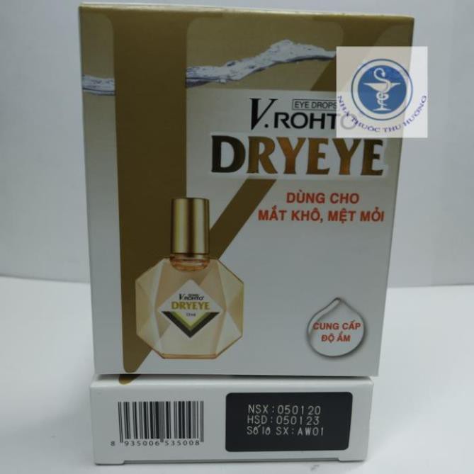 Nhỏ mắt V.Rohto Dryeye - Lọ 13ml