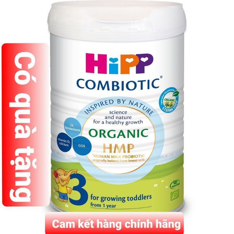 [MẪU MỚI] Sữa HiPP COMBIOTIC ORGANIC HMP Số 3 Lon 800G