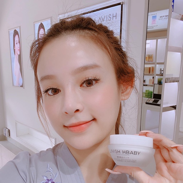 Kem dưỡng Trắng Face Ngày Nhau Thai Nhật Bản - Lavish H Baby