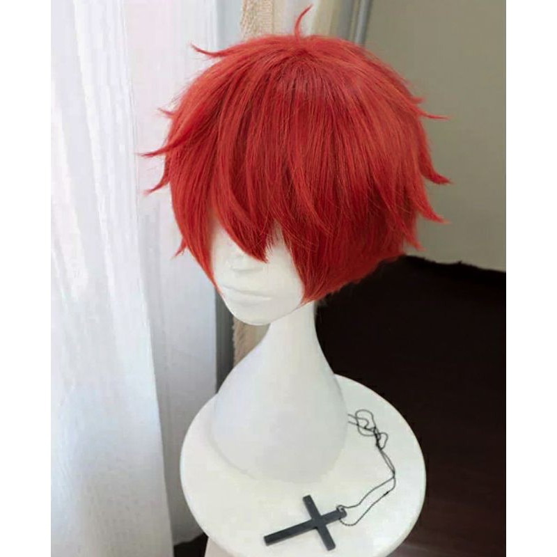 [Sẵn] Wig/tóc giả Karma Akabane hoặc Akashi Seijurou - Lớp học ám sát/Kuroko no basket màu đỏ [Miu Cosplay]