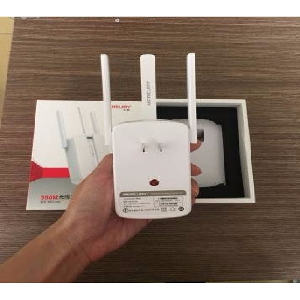 Bộ Kích Sóng Wifi Mercury Repeater MW310RE 3 Râu | BigBuy360 - bigbuy360.vn