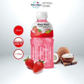 Nước Thạch Dừa Hương Dâu Tây MOGU MOGU - 320ML