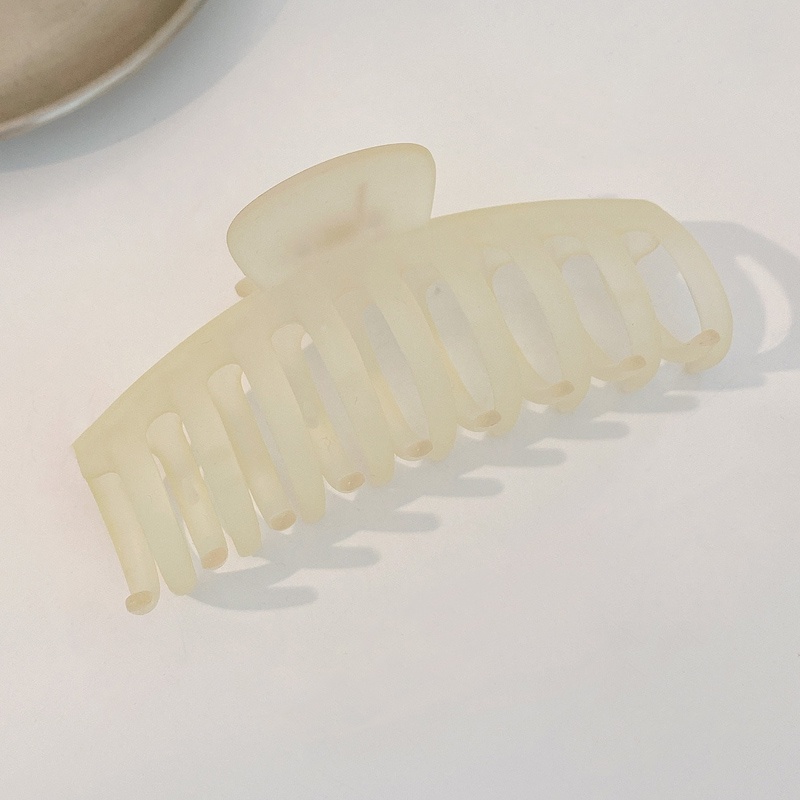 Kẹp tóc nhựa acrylic phong cách Hàn Quốc đáng yêu cho nữ
