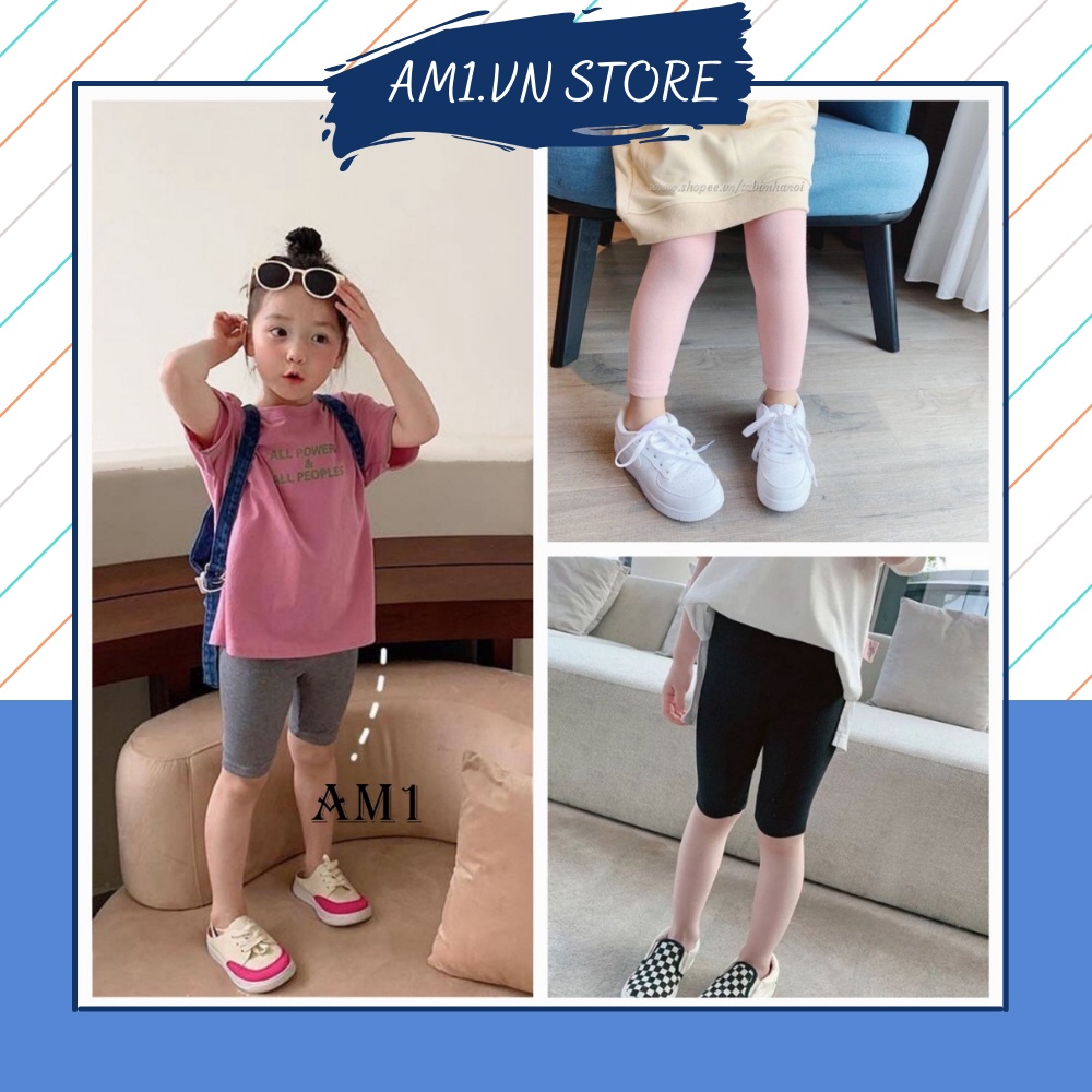Quần legging cho bé gái từ 13kg đến 33kg TTN14 TTR148
