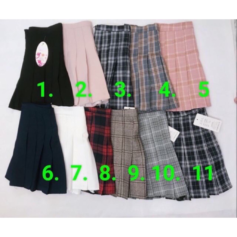 [Mã FASHIONT4WA2 giảm 10K đơn 50K] [Ảnh thật]Chân váy tennis phong cách ulzzang | BigBuy360 - bigbuy360.vn