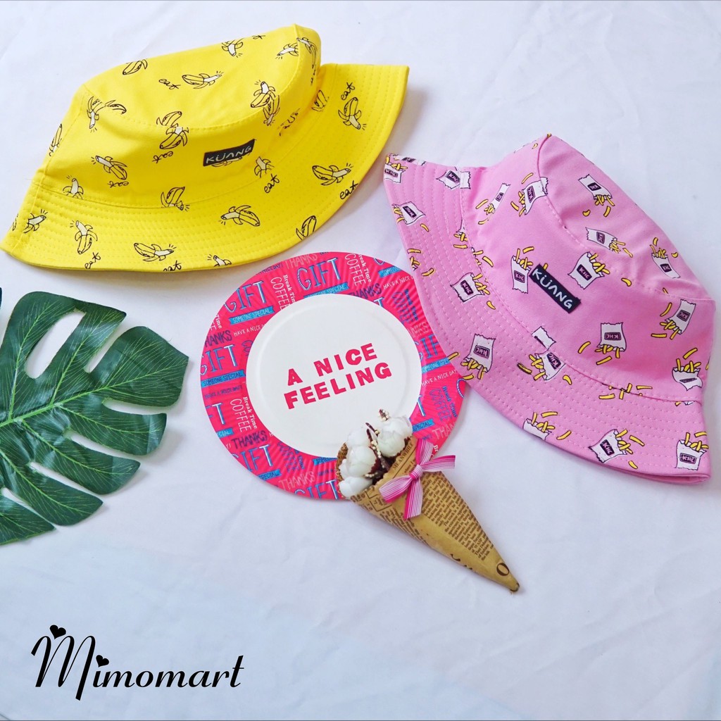 Mũ tai bèo cao cấp phong cách ulzzang hàn quốc, mũ nón bucket thời trang xuân hè