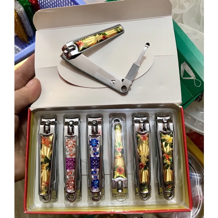 🎁Hộp 12 Cái BẤM MÓNG Tay, Siêu Bén