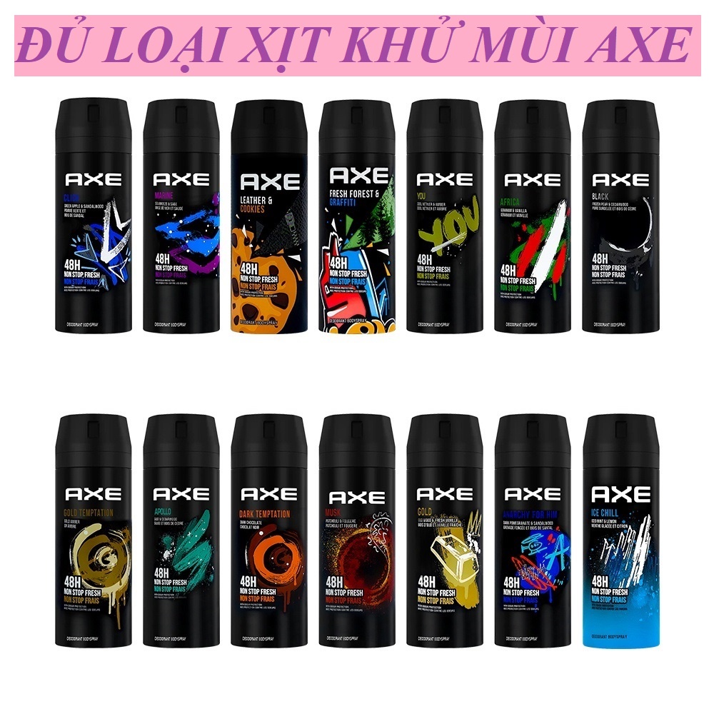 Xịt khử mùi AXE Gold Temptation hương Ngọt ngào