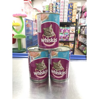 Pate whiskas Ocean fish 400g cho mèo trên 1 tuổi