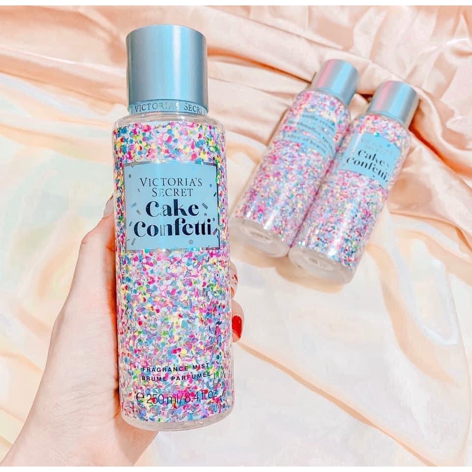 Xịt thơm body Victoria's Secret Cake Con fet ti | BigBuy360 - bigbuy360.vn
