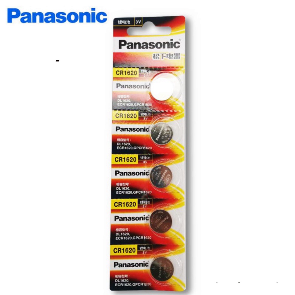 Pin Khuy Cúc Áo Panasonic CR2032 - CR2025 - CR2016 - CR1632 - CR1620 - CR1616 - CR1220 3V Lithium