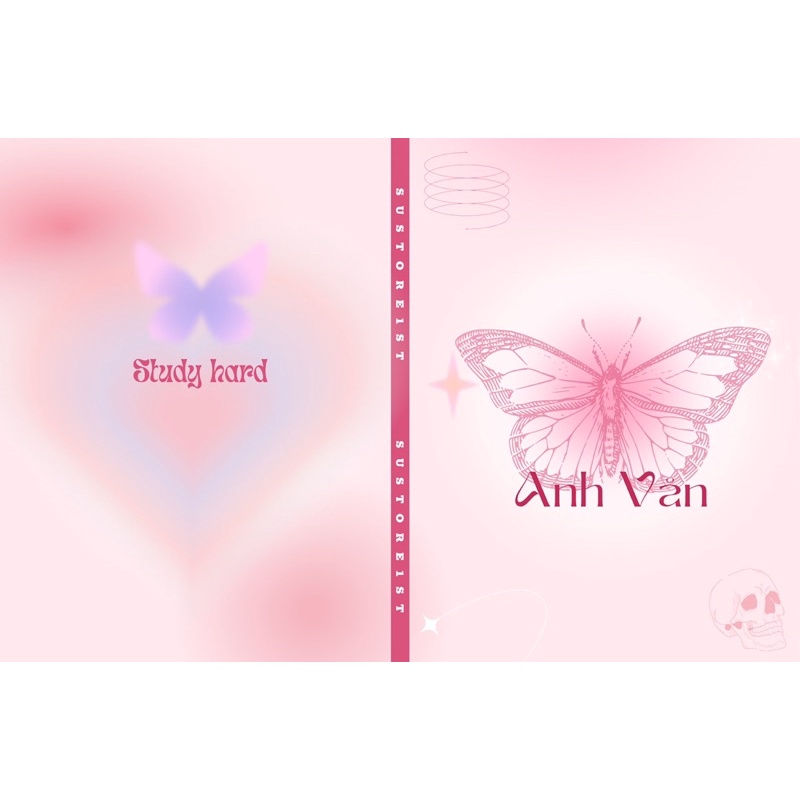 Combo 12 bao vở môn học