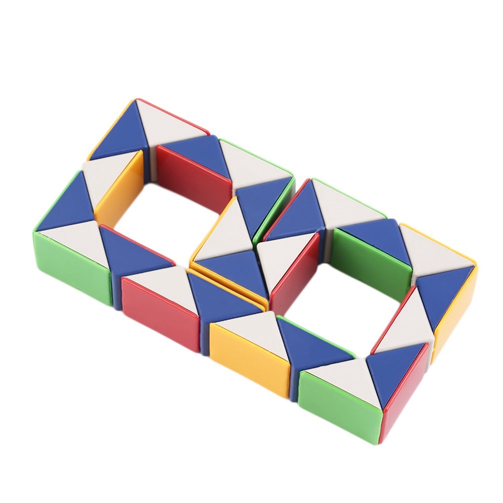 Đồ chơi rubik rắn 3D nhiều màu sắc cho trẻ em