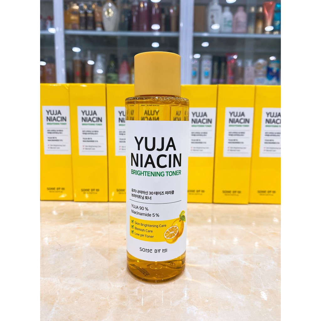 (150ml) Nước Hoa Hồng Sáng Da Some By Mi Yuja Niacin 30 Days Miracle Brightening Toner