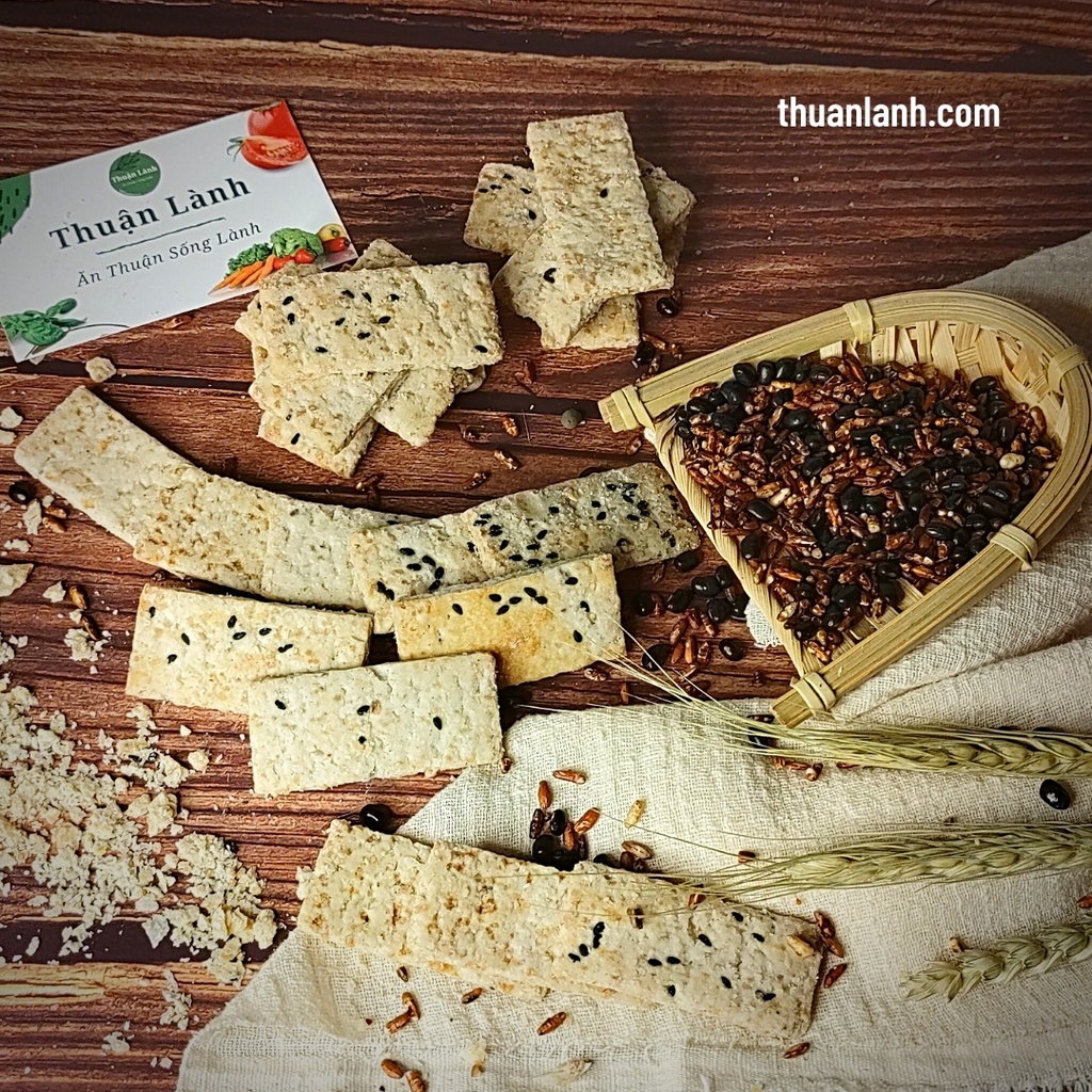 Bánh Gạo Lứt Dinh Dưỡng - Thuận Lành - Thơm Ngon Tự Nhiên Bổ Dưỡng