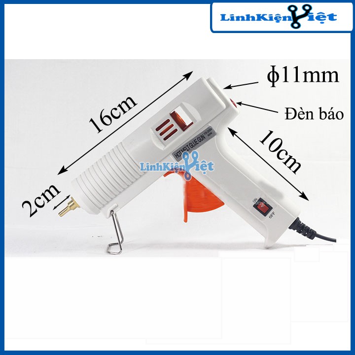 Súng Bắn Keo Nến To Nangon Tools 60W ( Màu Sắc Ngẫu Nhiên )