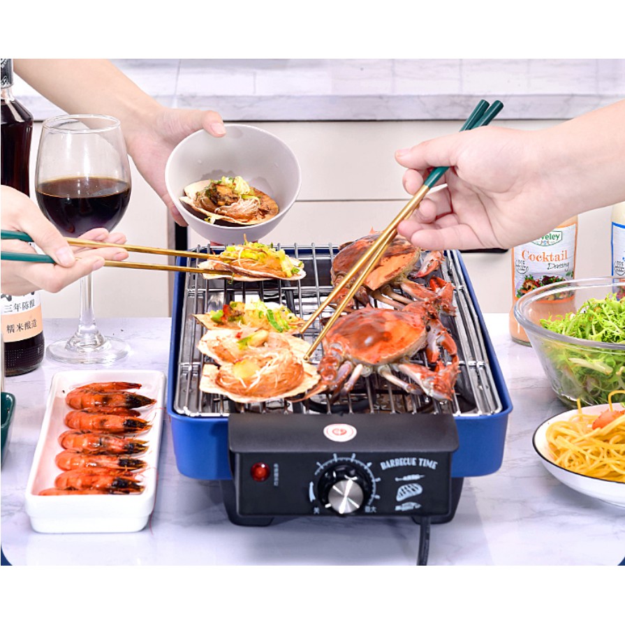 Bếp nướng điện không khói ELECTRIC BARBECUE GRILL BBQ 1500W (BQQ2005)