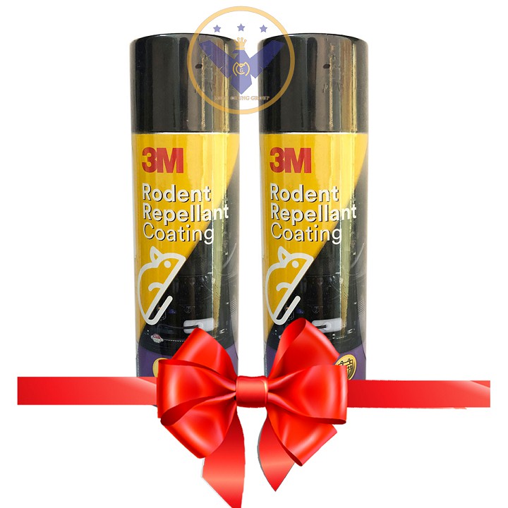 COMBO 2 Chai xịt chống chuột khoang động cơ ô tô 3M- Rodent Repellant Coating 250g
