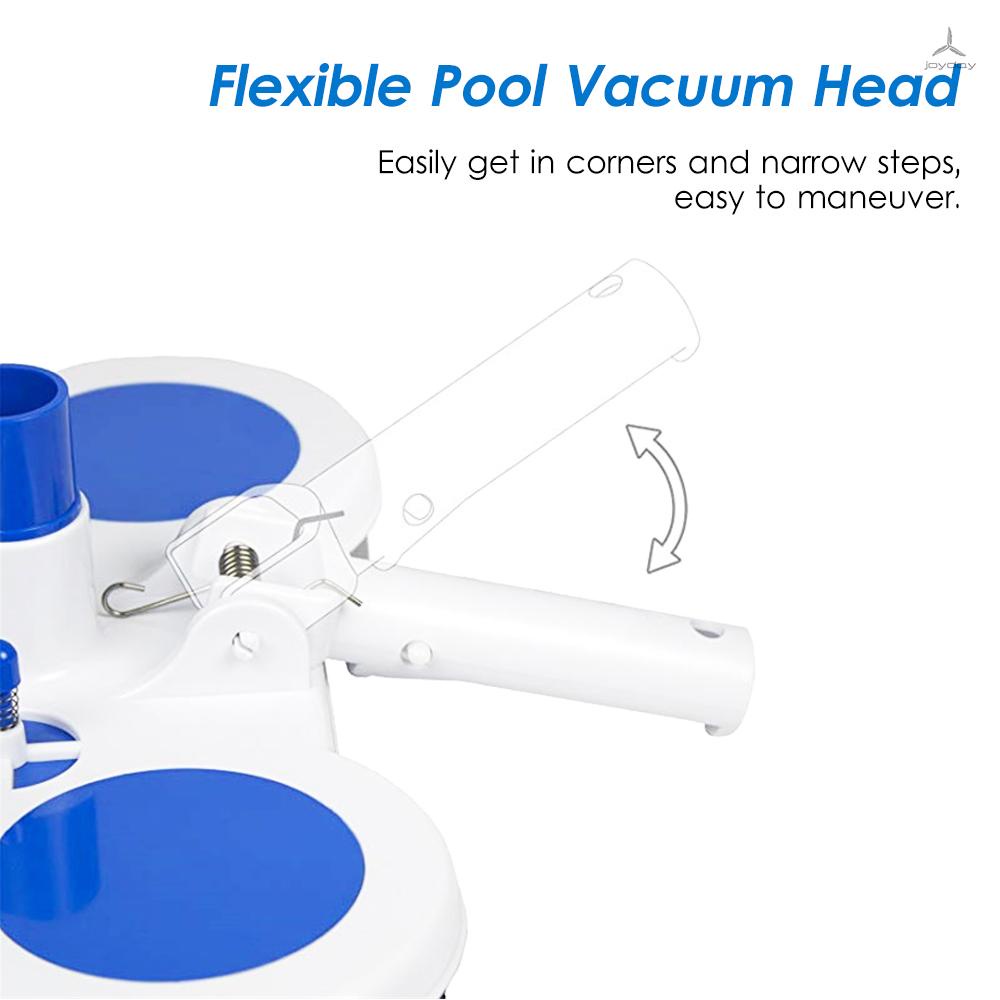 Đầu Máy Hút Bụi Vệ Sinh Hồ Bơi 13.5-Inch Kèm Bàn Chải Trọng Lượng