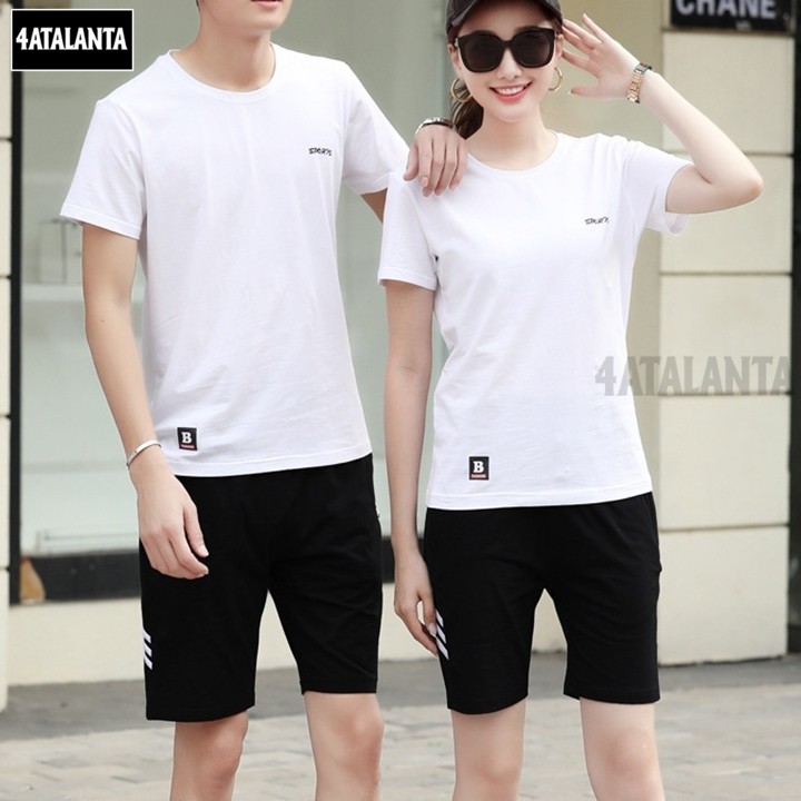 Bộ quần áo thể thao nam thun lạnh  4AT - BTT - 210 năng động – TEXT NGANG NGỰC – 4ATALANTA | BigBuy360 - bigbuy360.vn