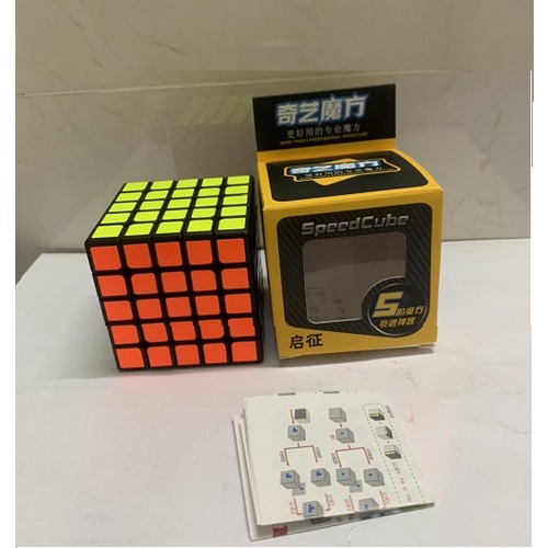 Rubik 5x5 Sticker Viền Đen Qiyi  MFJS Rubik 5 Tầng (Bản cao cấp)