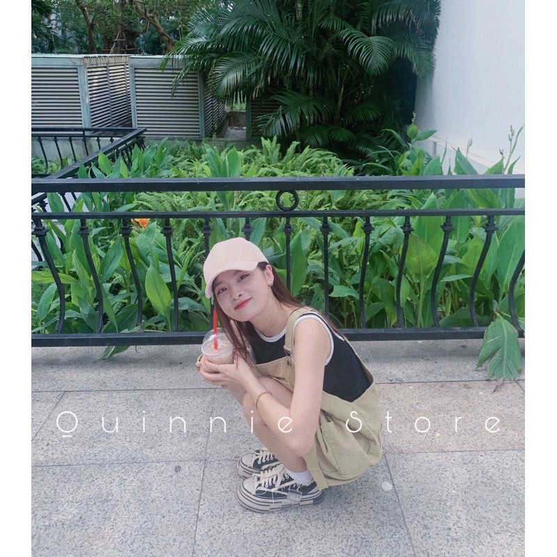 [ORDER] Yếm be form rộng túi hộp style Ulzzang | BigBuy360 - bigbuy360.vn