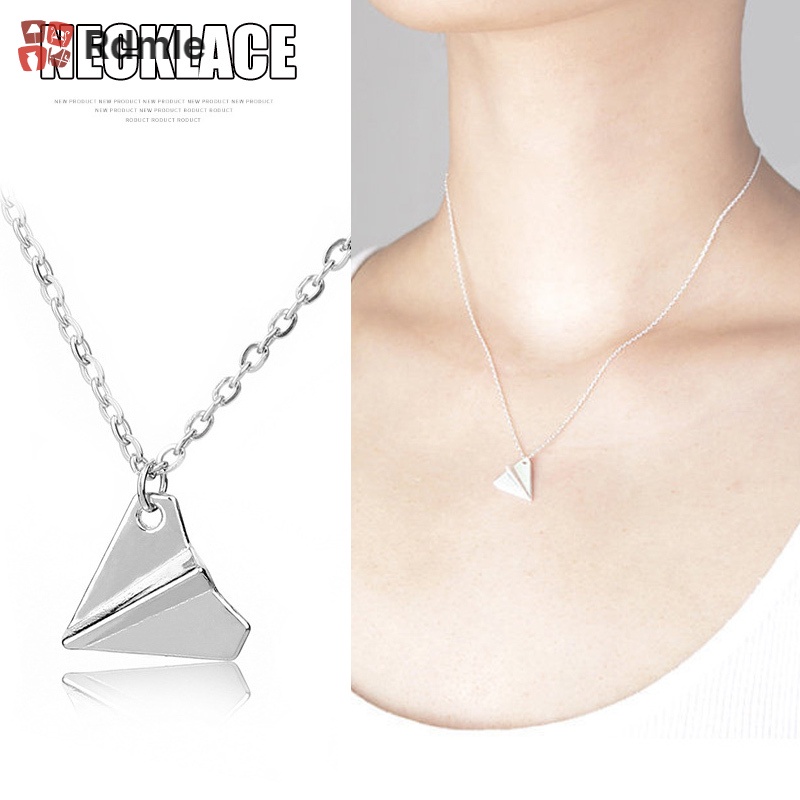 Vòng cổ Hợp Kim Mặt Hình Máy Bay Giấy One Direction Phong Cách Harry Potter Dễ Thương Thời Trang Cho Nam Và Nữ