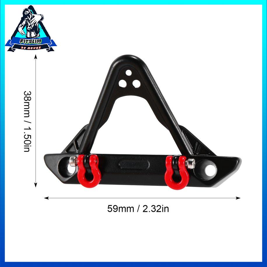 Kim loại có đèn Cản trước cho xe Jeep bánh xích 1/24 Axial SCX24 RC [8/15]