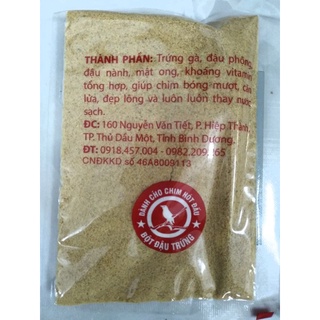 Cám cho chích chòe  Bình Dương đặc biệt ( bột đậu trứng 100g)