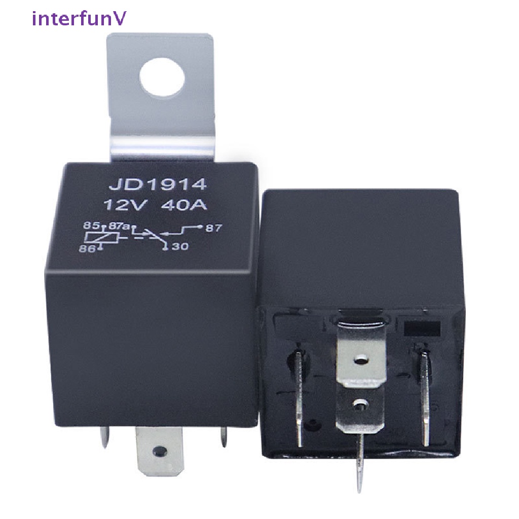 Rơ Le Ô Tô 4 5 Chấu 4P 5P 40A DC 12V / 24V Chống Thấm Nước Chuyên Dụng
