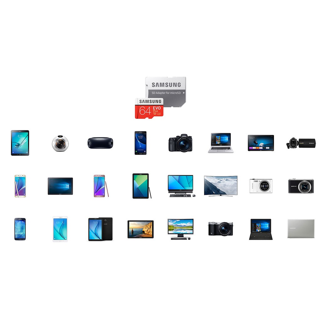 Thẻ Nhớ MicroSDXC Samsung 64GB U3 Class 10 Evo Plus - Hàng Chính Hãng | BigBuy360 - bigbuy360.vn