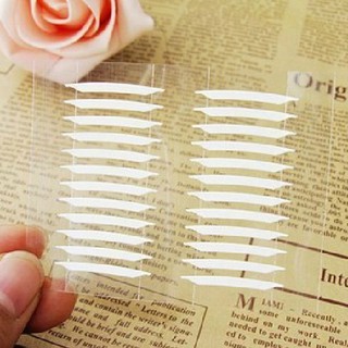 Bộ 240 Cặp Miếng Dán Kích Mí Hai Mặt Màu Trắng Siêu Mỏng Trong Suốt