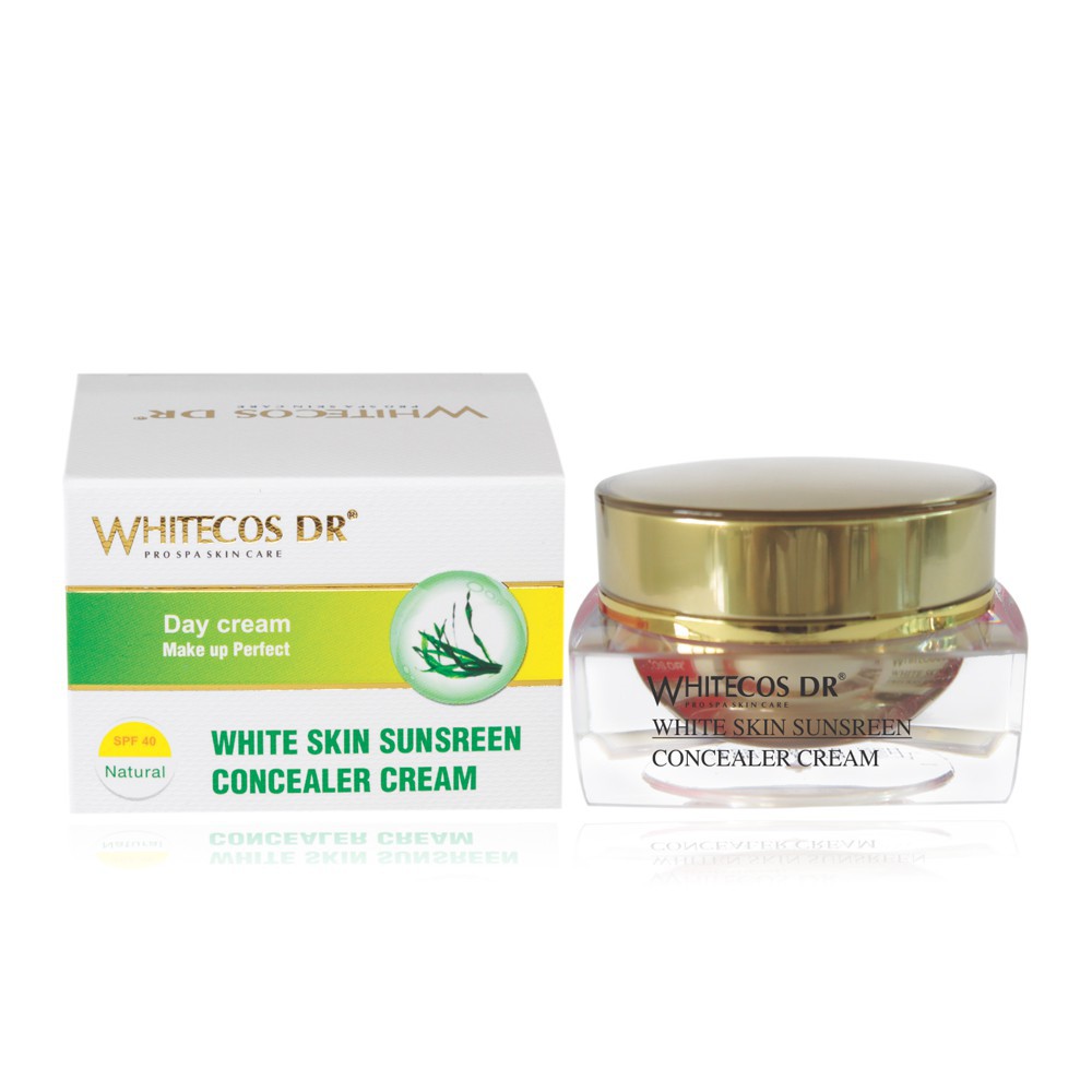 Combo Kem trắng da chống nắng, che khuyết điểm 22g tặng kèm Sữa rửa mặt Whitecos 100ml - jashop91 | BigBuy360 - bigbuy360.vn