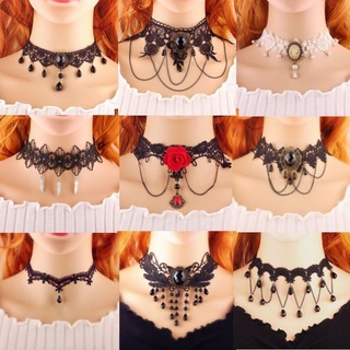 Choker vòng cổ lolita ren gothic nhiều mẫu