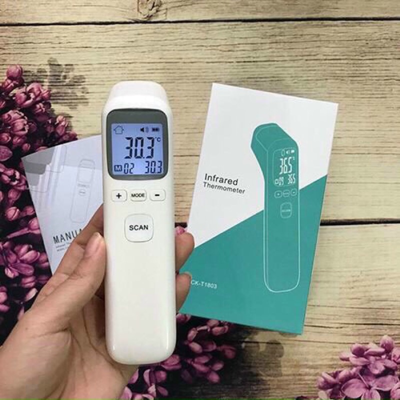 Nhiệt kế Điện tử Hồng Ngoại - Máy đo Nồng độ ôxi Spo2 A2