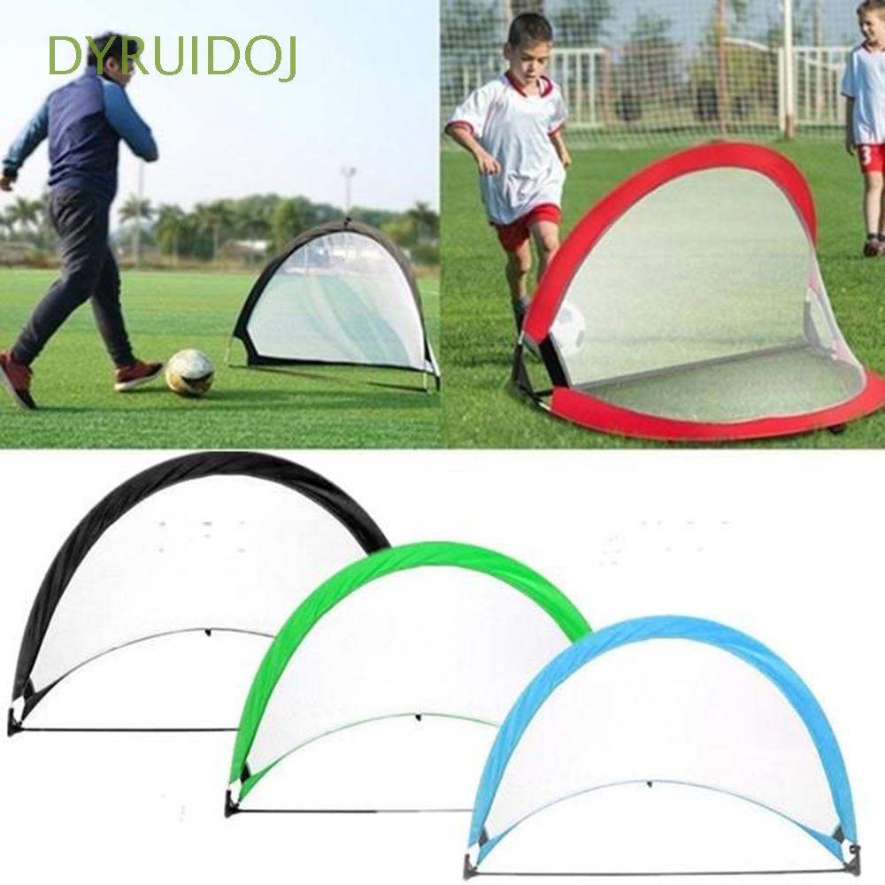 Bộ Đồ Chơi Bóng Đá Mini Có Lưới Bơm Gấp Gọn Nhiều Màu Sắc Dành Cho Trẻ Em