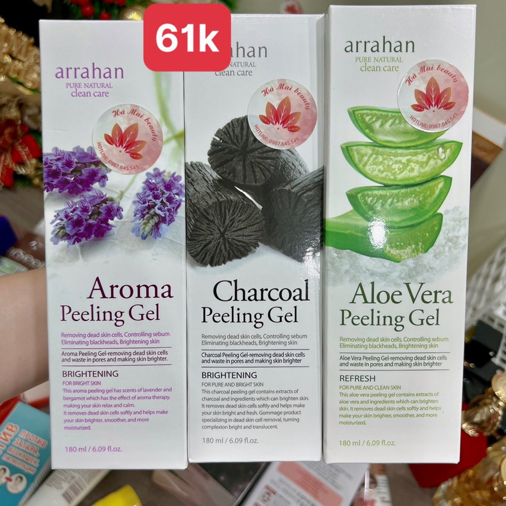 Tẩy da chết Arahan 6 vị