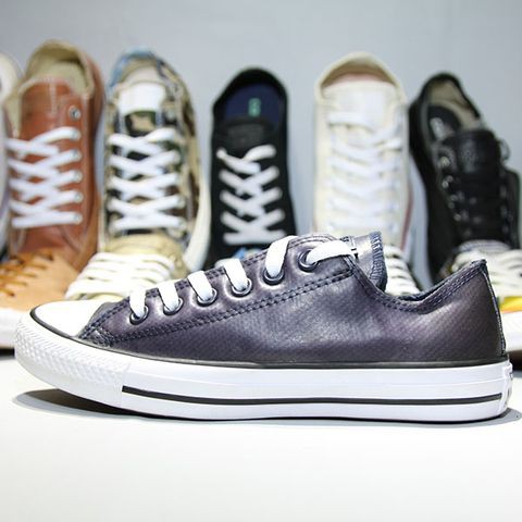 Giày Converse chính hãng rubber thấp cổ đen CTRD04