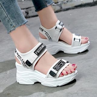 Dép quai hậu độn đế 7cm cá tính xinh đủ size